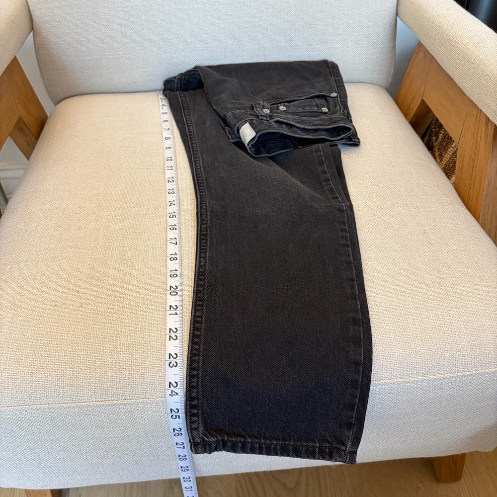 Free shipping! Everlane The Super-Soft Relaxed Jean - Black (Stormy) Size 25 - Picture 10 of 13